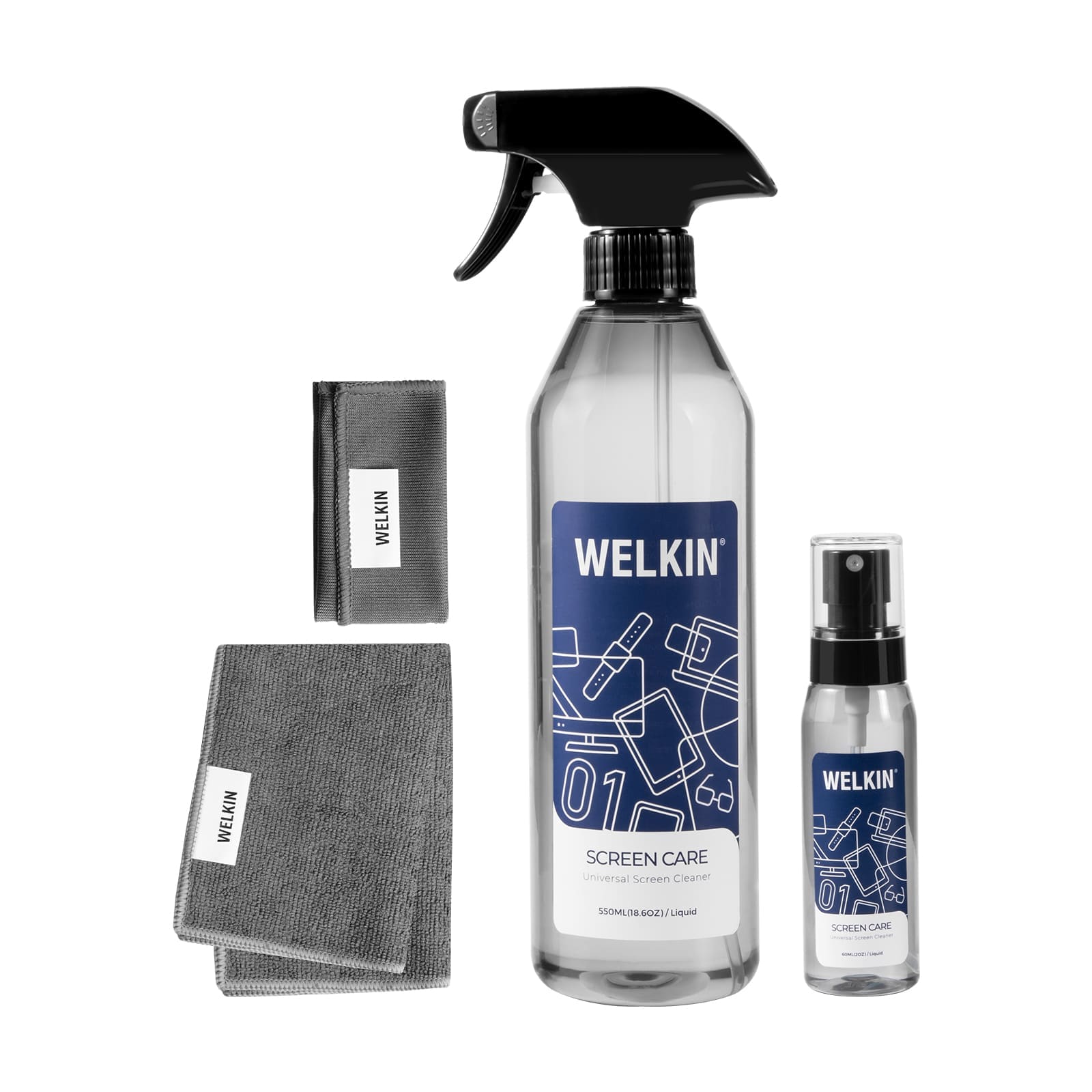 Car Screen Cleaner Spray Kit