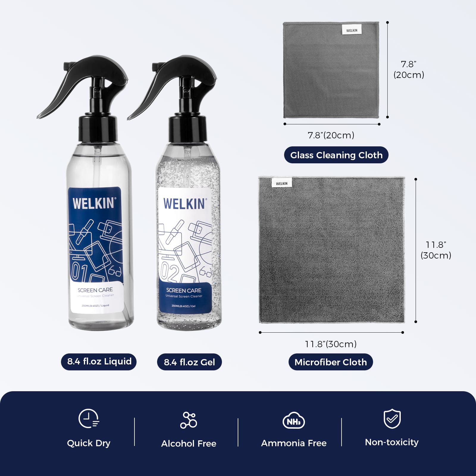 Car Screen Cleaning Combo